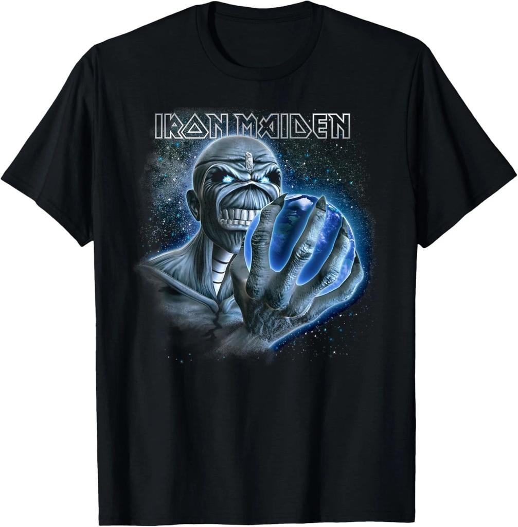 Rockoff Trade Men's Iron Maiden A Different World T - Shirt, Black