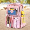Transparent Backpack, , Large Capacity, Elementary, Middle, High School, Grade Backpack, Backpack for Girls