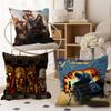Classic Retro Game Metal Slug Gamer Decorative Room Aesthetics Pillow Case Home Decor Bedroom Sofa Bed Couch Pillow Cover 45x45