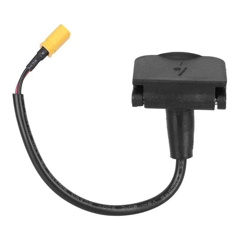 Electric Scooter Charging Interface Component Socket Plug Connecting Charging Port Kickscooter Parts Easy To Install