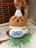 Plush Bear Joke Pendant With Embracing Hazelnuts Sushi And Designs Mermaid