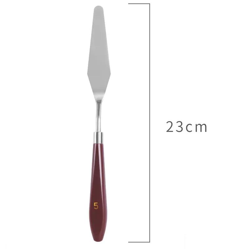 1/5pcs Cake Spatula Set Stainless Steel Butter Creamer Smooth Cake Metal Spatula Baking Pastry Decoration Tools