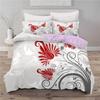Candies And Flowers Floral Duvet Cover Sets For Kids, Pink Bedding, 3D Bed Set,Queen And King Bedroom,Home Textile,Spring Winter