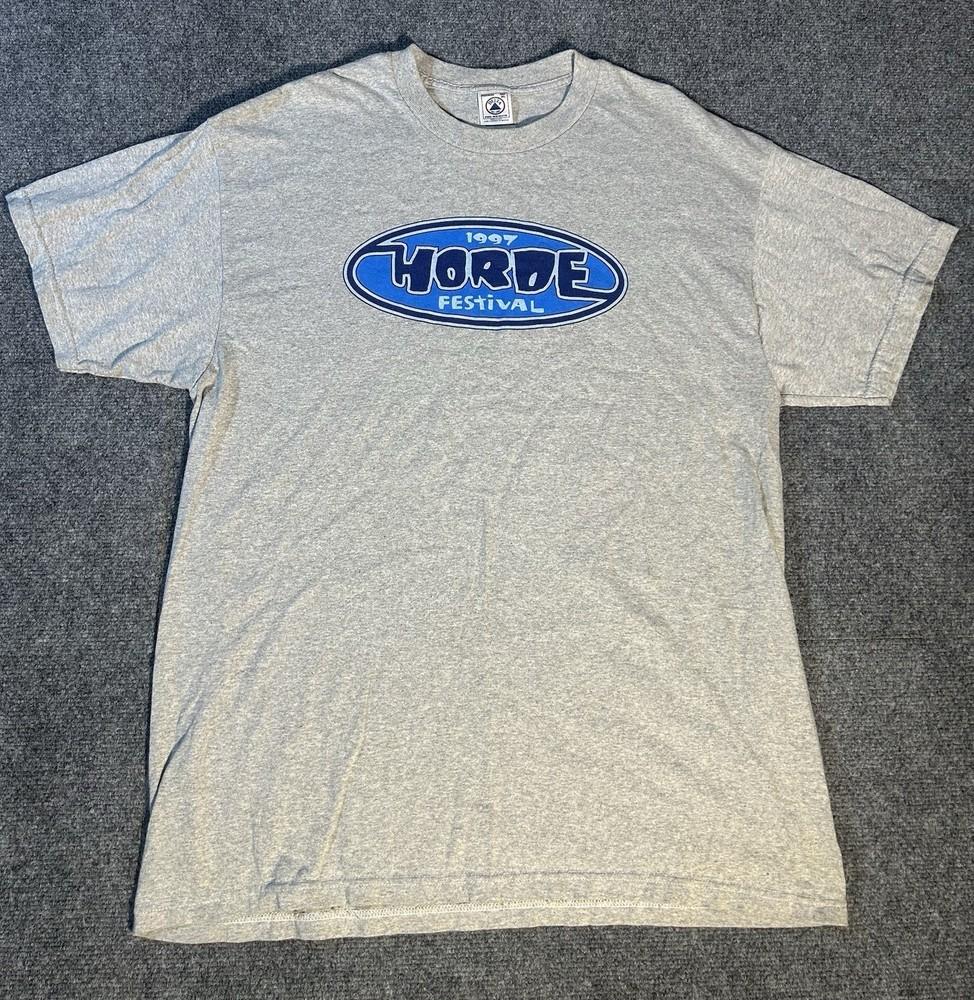 Vintage The Horde Festival 1997 Gray Shirt Unisex Concert S to 5XL SG578 Unisex T-Shirt XXXXL