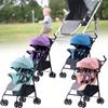 Four Wheeled Baby Stroller Lightweight Foldable Convertible Seat Multifunctional