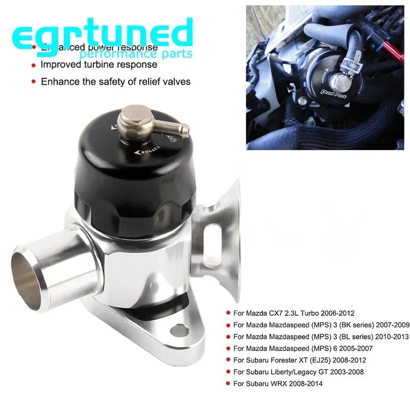 Dual Port Dump Blow Off Valve for Mazdaspeed 3/6 WRX Subaru IMPREZA Forester BOV
