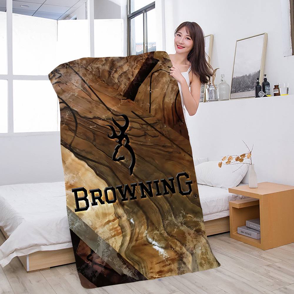 

B-Brownings Logo Anime Beach Swimming Towel Soft Absorbent Washcloth Children s Gifts For Kids Travel Camping Gym W30*H60(CM)