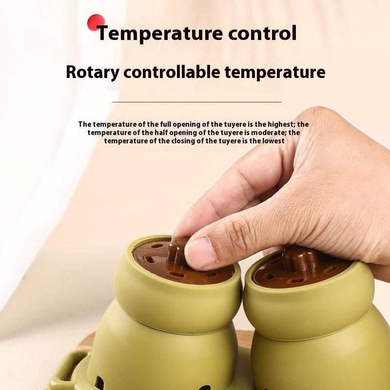 Eye Moxibustion Instrument, Eye Moxibustion Box, Eye Sticker, Hot Compress, Household Eye Mask Column To Relieve Fatigue, Fumigation Tool Tank