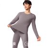 MiiOW Men's Thermal Underwear Set, Autumn Top And Pants, Warm Base Layer, Thin Lenzing Modal Undershirt And Long Johns