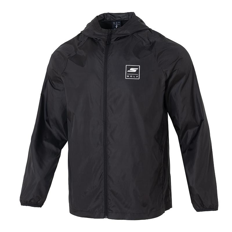 Skechers Fashionable Comfortable Versatile Hooded Jacket Men Jackets Black P225M276-03K8 S