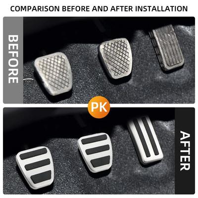 For Honda Fit Jazz City N-BOX 2025 2025 2025 Accessories Gas Accelerator Brake Clutch Pedals Pedal Cover Non-Slip Pad Protector