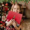 2025 Christmas Countdown Empty Gift Box To Fill 24-Day Santa Claus Printed Collectible Box Christmas Advent Calendar Boxes