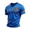 Men's 3D Printed Daily Casual Fashion Front Shoulder V-Neck Long Sleeve