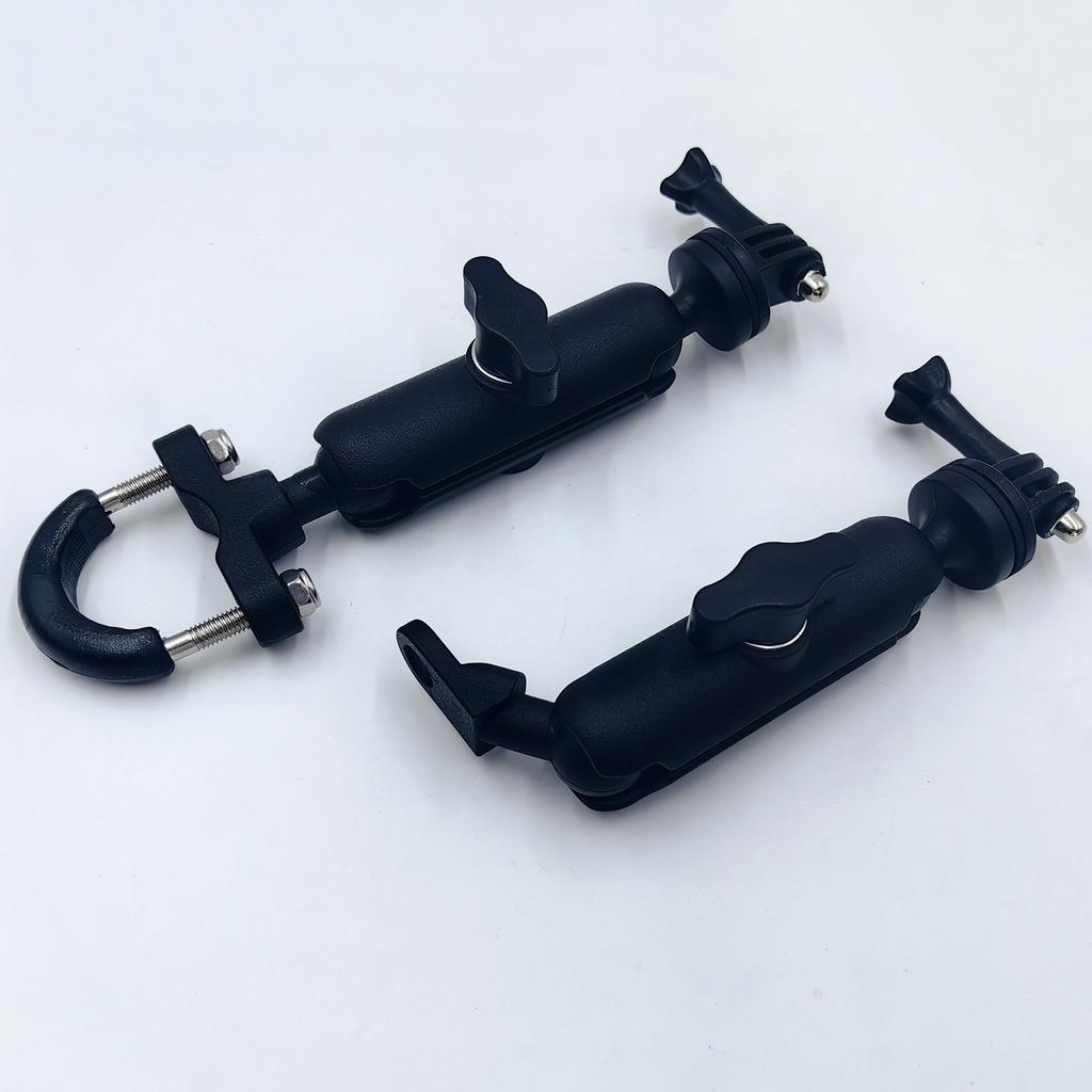 Motorcycle Bicycle Holder For GoPro 12 11 10 9 8 Handlebar Mirror Mount Bracket For Insta360 X3 X4 DJI Action Camera Accessories
