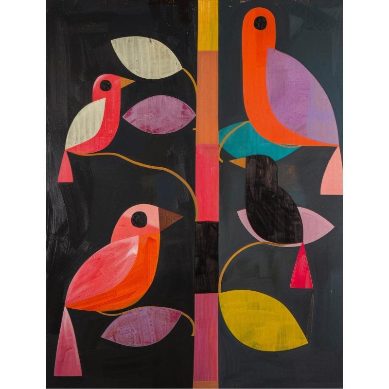 

Abstract Retro Inspiration Picasso Colored Animal Art Posters Canvas Prints Wall Paintings Living Room Bedroom Home Decoration 21cm×30cm NoFrame