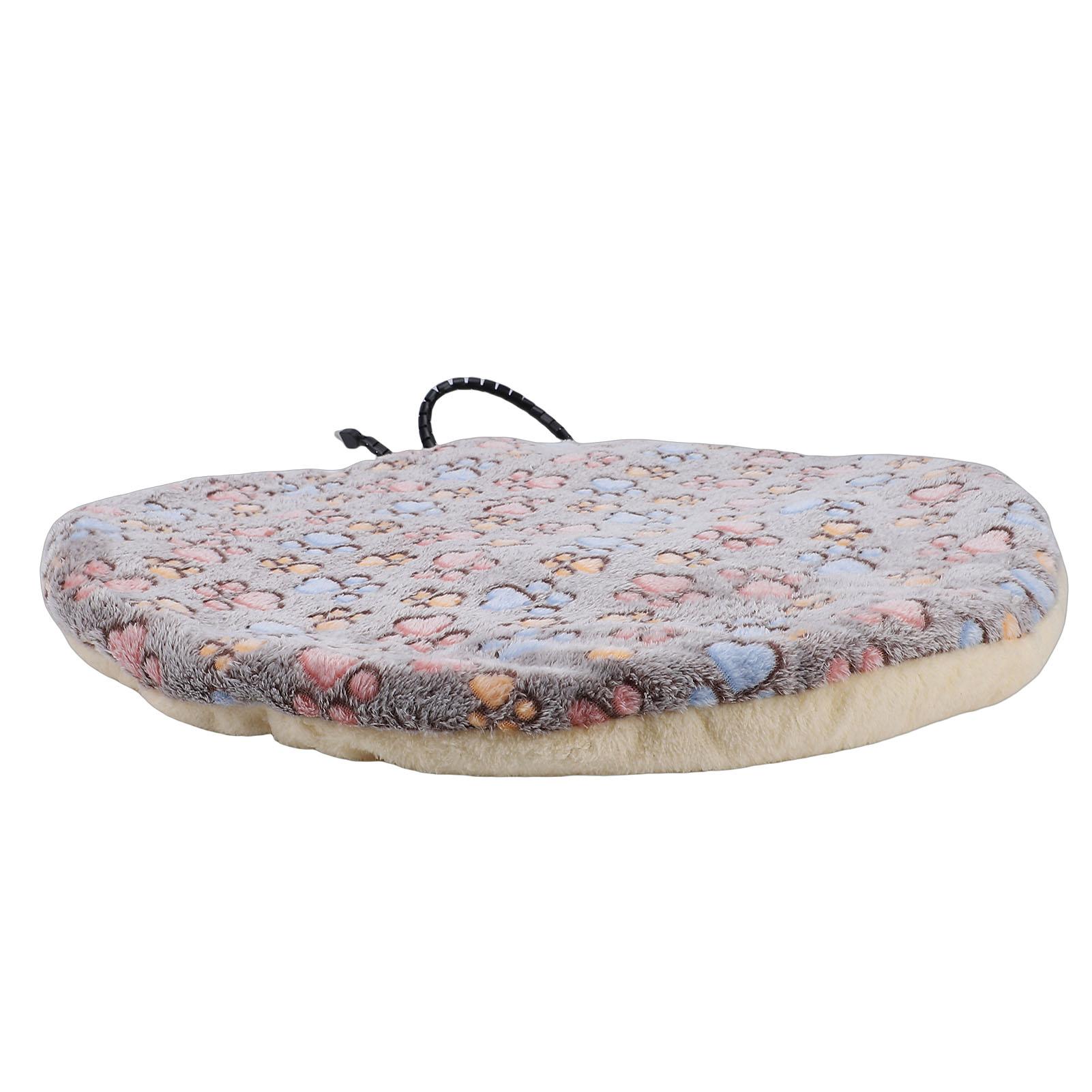 Tapis Chauffant pour Animaux USB Multifonctionnel Double Face Flanelle Épaissi Grande Taille Chauffant Chien Chat Couverture Tapis white