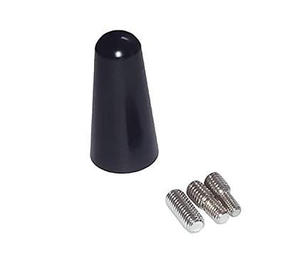H&A Car Antenna Short Car Antenna Roof Antenna Black Compatible with M4/M5/M6 Screws (30mm)