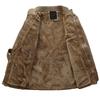 Original Order Medium and Long PU Leather Jacket, Personalized Washed Men's Locomotive Leather Jacket