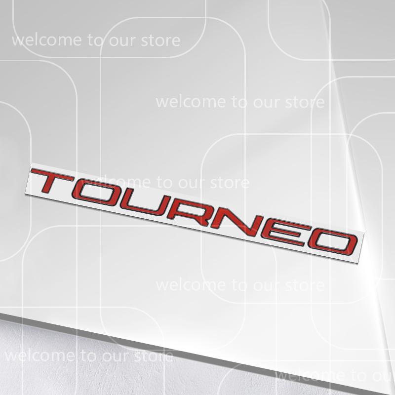 3D For Ford Tourneo Custom Camper Van Car Sticker Zinc Alloy Emblem Body Accessories Styling Metal Rear Trunk Badge Decal