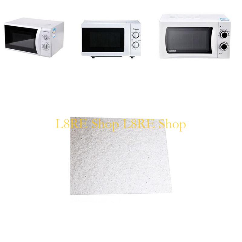 L8RE Useful Mica Plates Sheets Microwave Oven Repairing Part Kitchen Tool 145 x 120mm