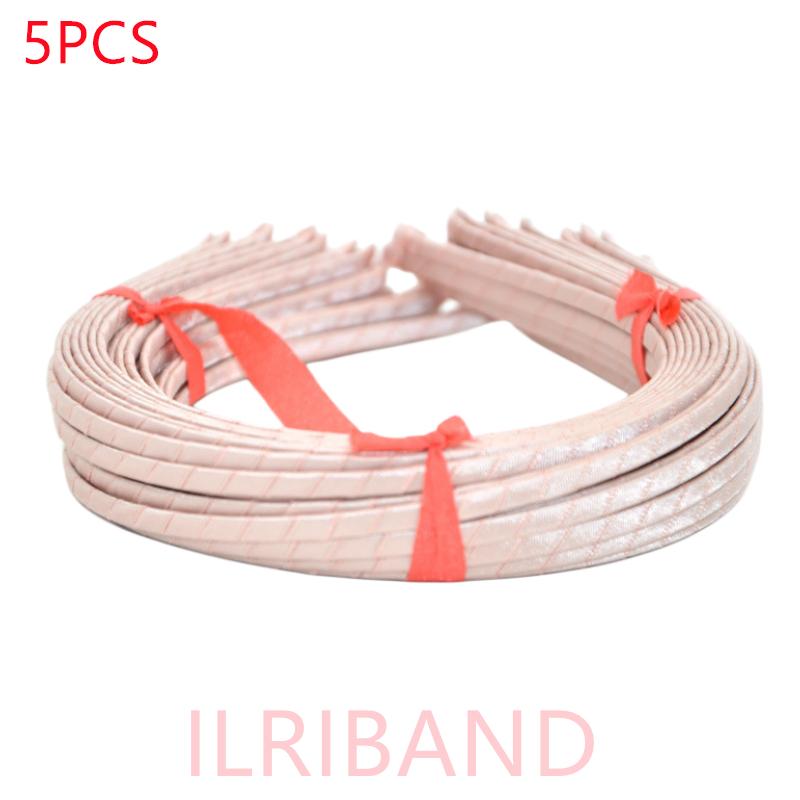 

5 шт./лот 5 мм Модные обтянутые повязки для волос Сатиновая повязка на голову Лента для волос Ободок для волос для девочек Детские бутик Аксессуары для волос для женщин