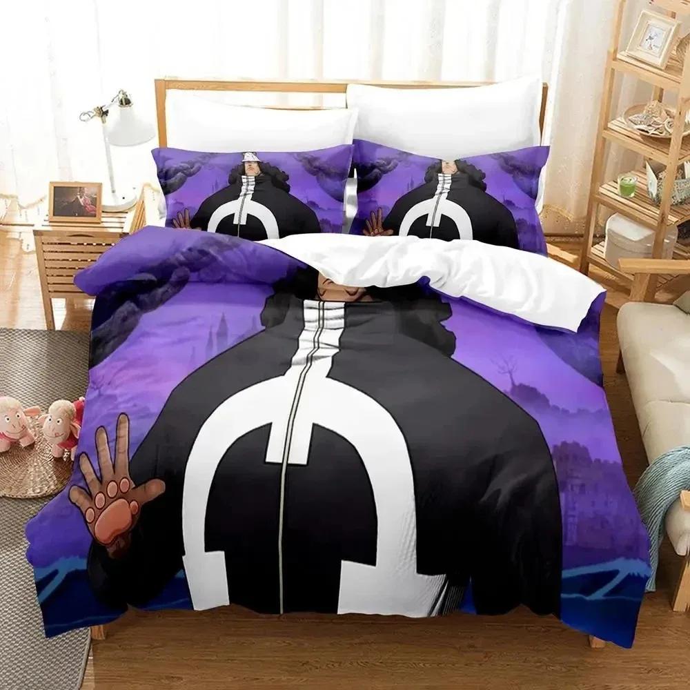 Anime Bartholemew Kuma Sängklädesset Påslakan Sängset Täcke Örngott Täcke king Queen Size Pojkar Vuxen Sängkläder