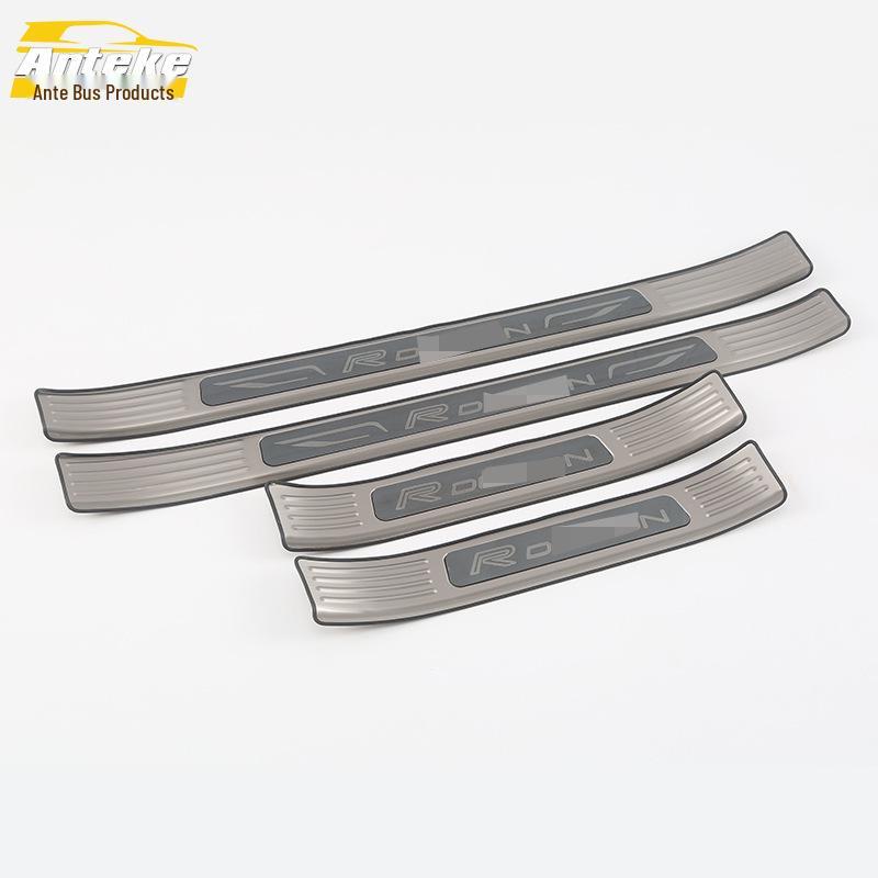 Fits 18 XC60 Models: Sill Trim Bright Strip, Bumper Trunk Welcome Pedal, Anti-Scratch Trim