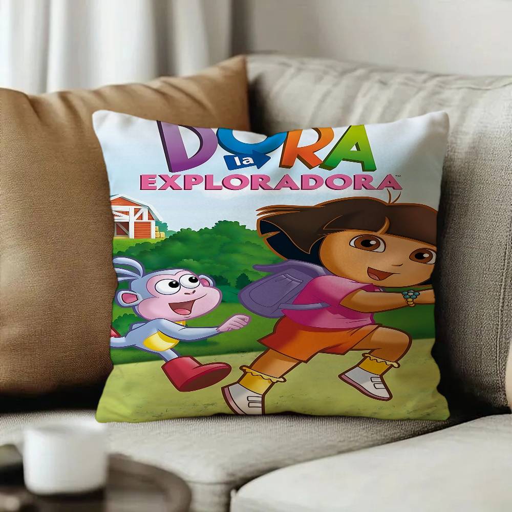 Cartoon DDora The EExplorer Pillow Anime Pillow Sofa Bed Head Pillow Cover Cushion Cover x cm Fashion