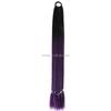 Ponytail With Hair Rubber Bands Long Box Crochet Synthetic Hair Piece Ombre Braiding Hair Extensions Braid