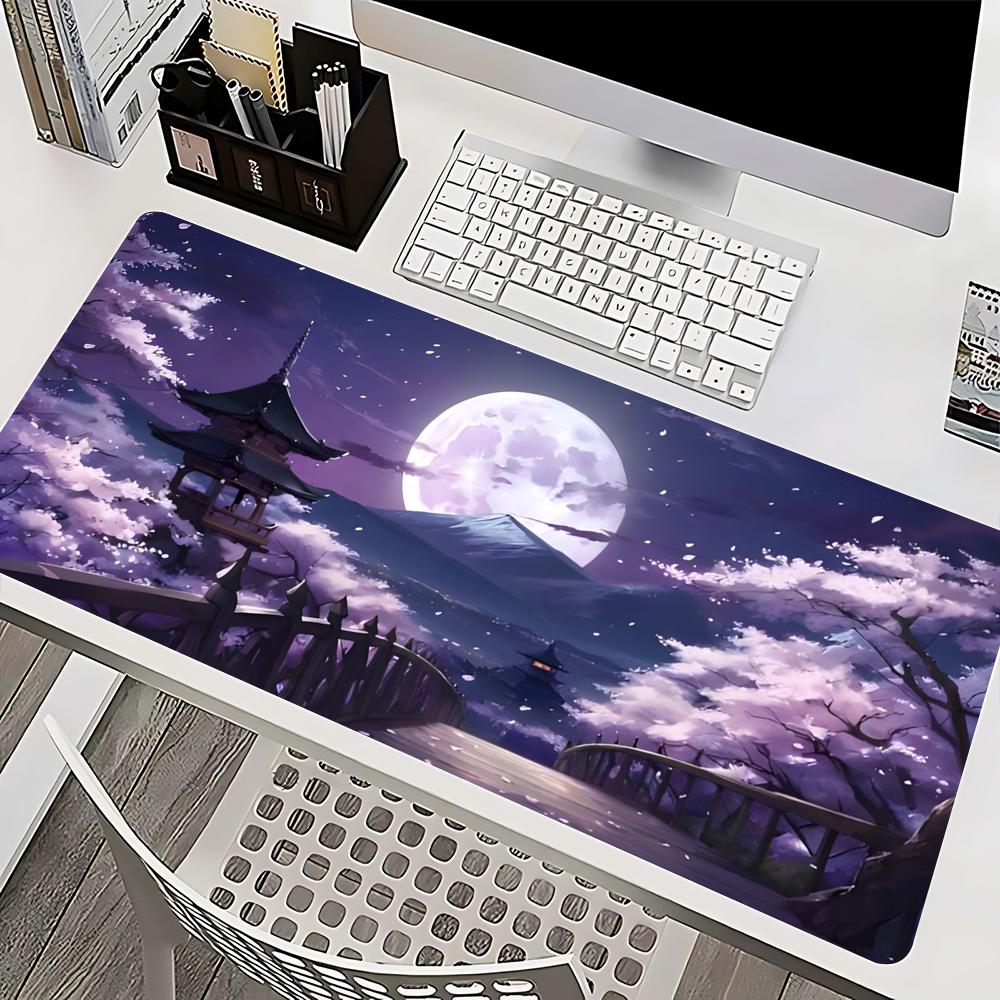 Starry Sky Moon Mousepad Mause Pad Mouses Rug Office Accessories Desk Mat Mousepad Keyboard Gaming Pc Mats Xxl Large Carpet