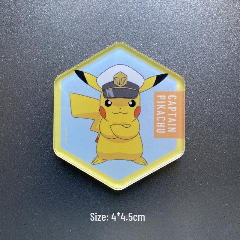 

Pikachu Anime Fridge Magnet - Creative Acrylic Decor Sticker