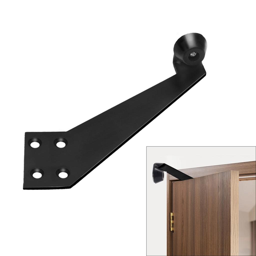 Steel Doorstop Home Safety Heavy Duty Metal Door Stop Functional Heavy Door Stopper for Secure & Stylish Door Holding