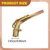 Sax Bend Neck Alto Saxophone Assembly Component Replacement Connector Comfortable