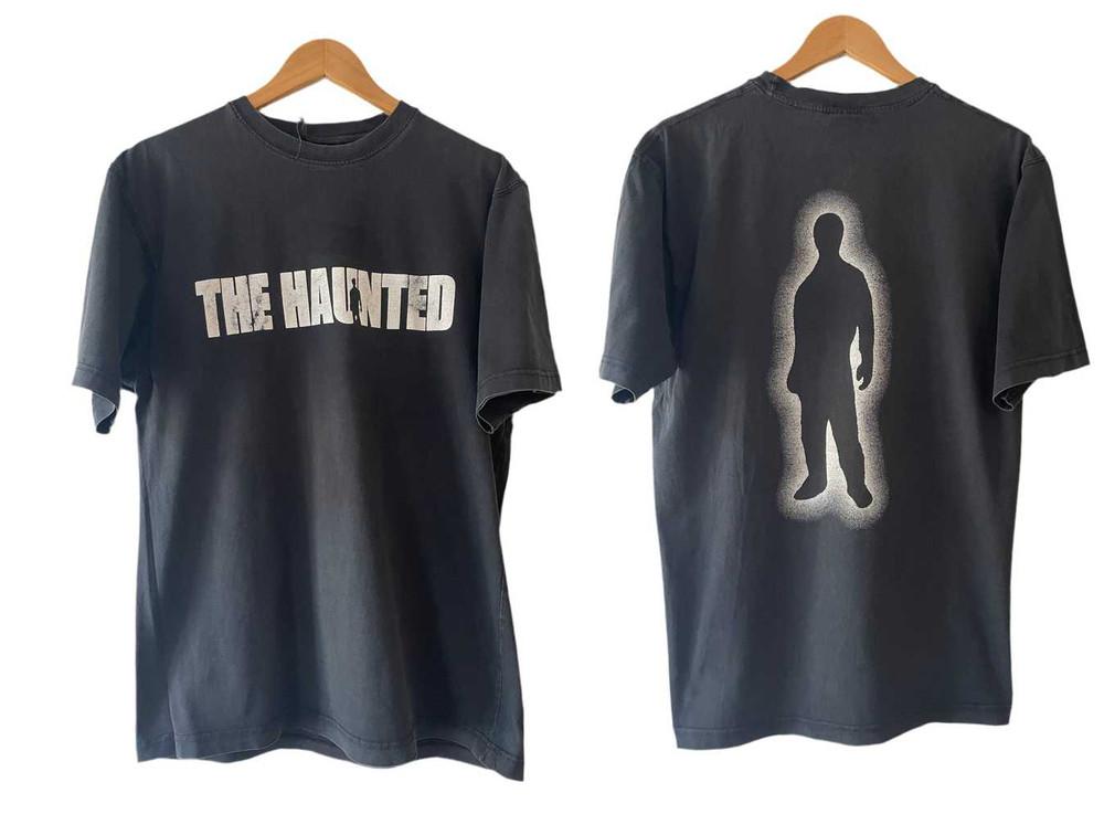 2 Sides The Haunted Black Cotton All size S5XL Tshirt SU109 Unisex T-Shirt XL