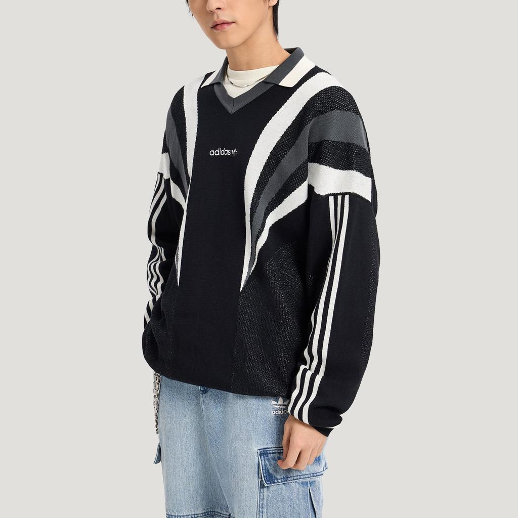 Adidas Originals Santiago Sweatshirt Loose Fit Long Sleeve Knit Top Men tops KW2018