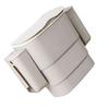 Hanging Trash Can with Lid Large Capacity Wall Mounted Garbage Can for Kitchen Cabinet Bathroom Light Gray