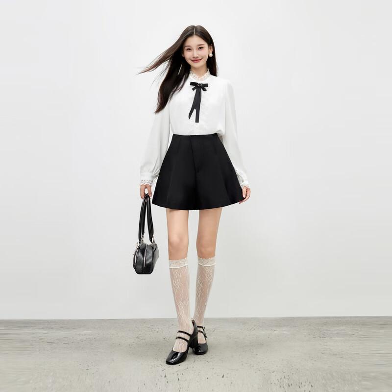 Women's High-Waist A-Line Casual Shorts