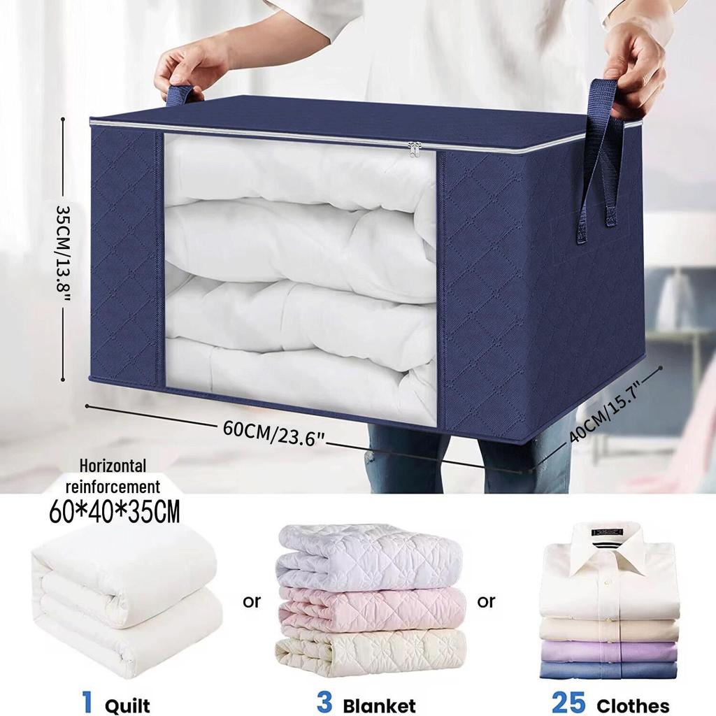 Premium Dustproof Moistureproof Non-Woven Storage Bag for Clothes and Quilts - Thickened Moving Solution