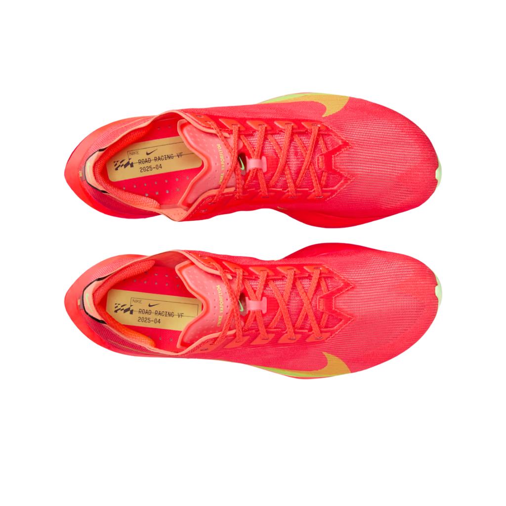Nike Tênis Feminino ZoomX Vaporfly Next% 4 Bright Crimson Lime Blast Vermelho Menta-Espuma Roxo-Caverna HF6412-600