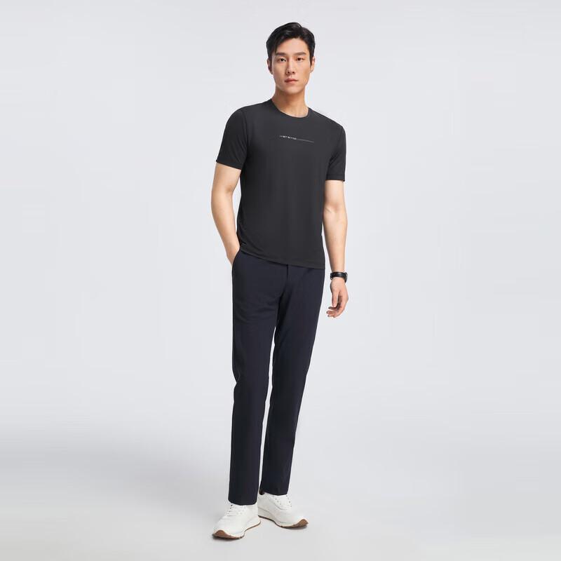 YOUNGOR Men's Short Sleeve Round Neck T-Shirt