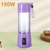 400ml Smoothies Mixer Machine Portable Automatic Fresh Squeezer Multifunctional Vegetable Juicer Blender for Home Office Travel