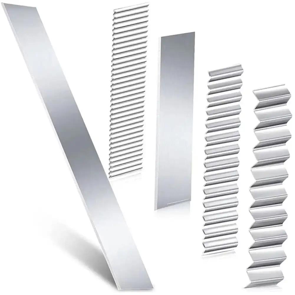 

Мягкий полимерный резак для формовки глины, длинное, короткое, плоское лезвие для резки, волнообразное кружевное лезвие, гибкий ручной инструмент, инструменты для глиняных фигурок