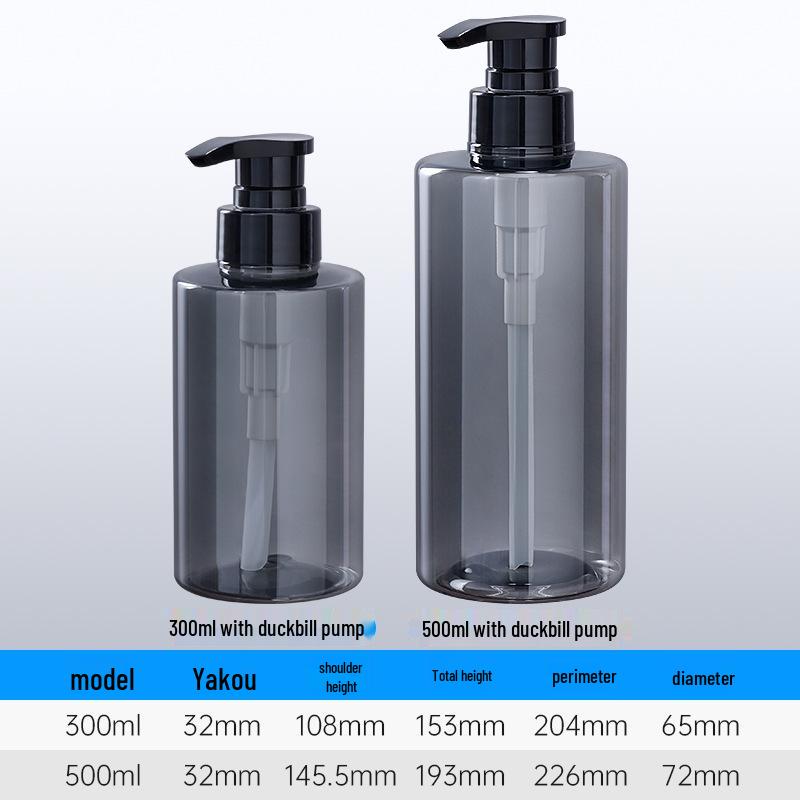 Available: 300ml Brown Lotion Bottle, 500ml Shampoo Bottle, Shower Gel Pump Bottle
