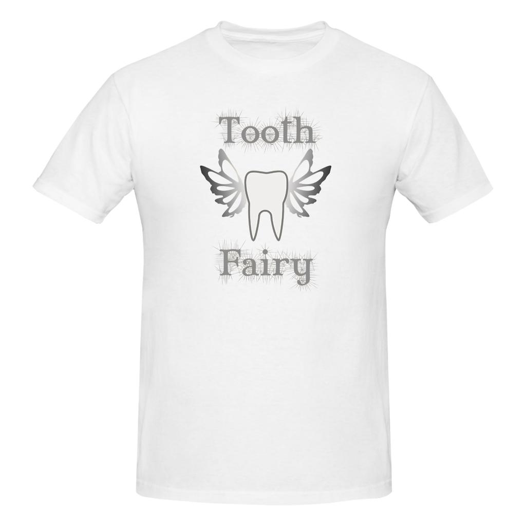 Piece Flying Tooth Graphic Funny  Cotton TShirt Tooth Fairy Tops Tees For Unisex