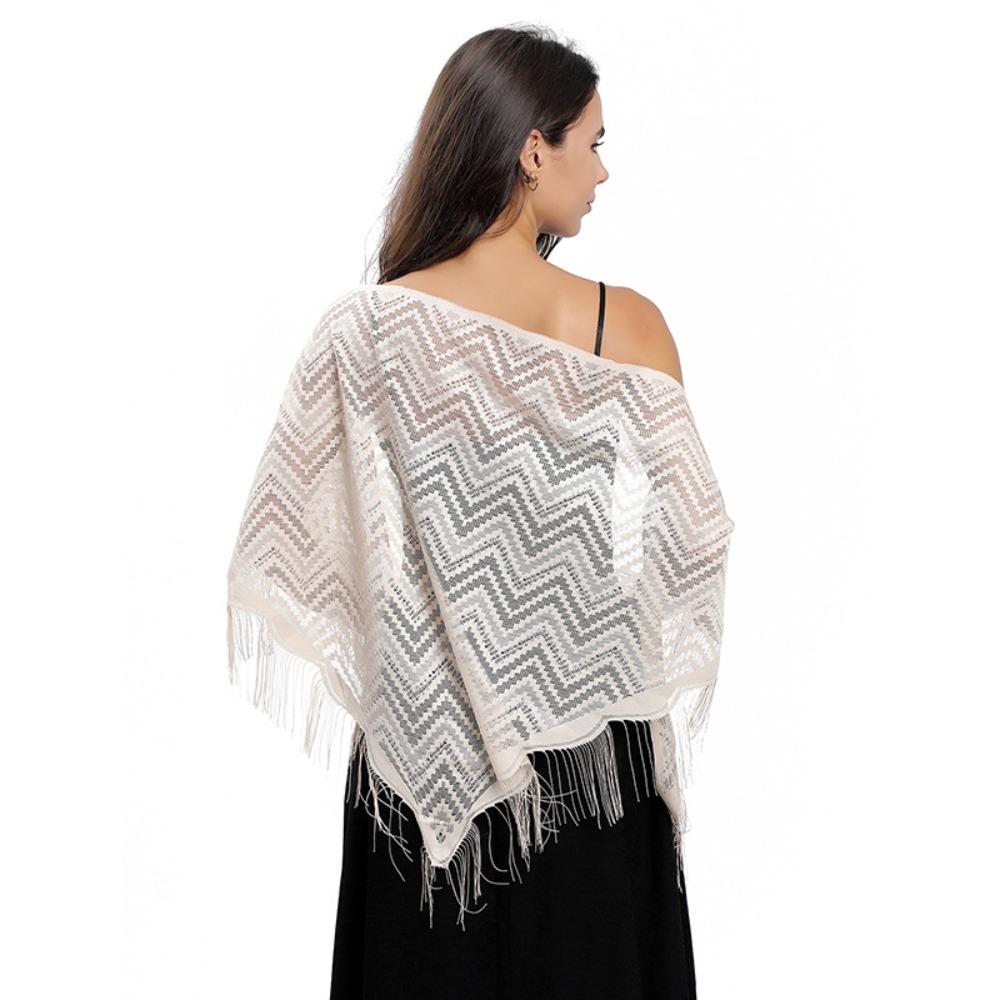 Triangle Scarf Pure Color Lady Cape  Wraps Fashion Evening Dresses Shawl