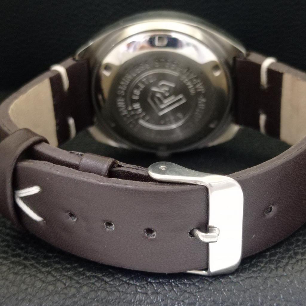 JAPAN VINTAGE RICOH R31 AUTOMATIC MENS ORIGINAL DIAL WATCH a703549-1 R213d-a703549