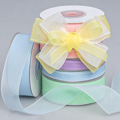 Färgglatt Transparent Jelly Snögarn Band Handgjorda Buketter Blommor Tårta Huvudbonad Flätat Hår Presentförpackning Smyckesband Hantverkstillverkning Band