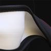 38cm Universal Car Steering Wheel Protector Cover Anti-skip PU Leather Black+Red