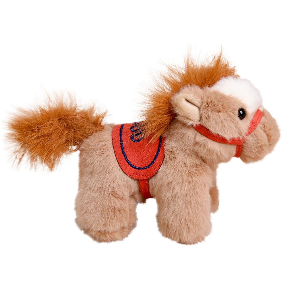 Cloud Animal Plush Horse Charm With Pp Cotton Filling For Girls Bag Decoration