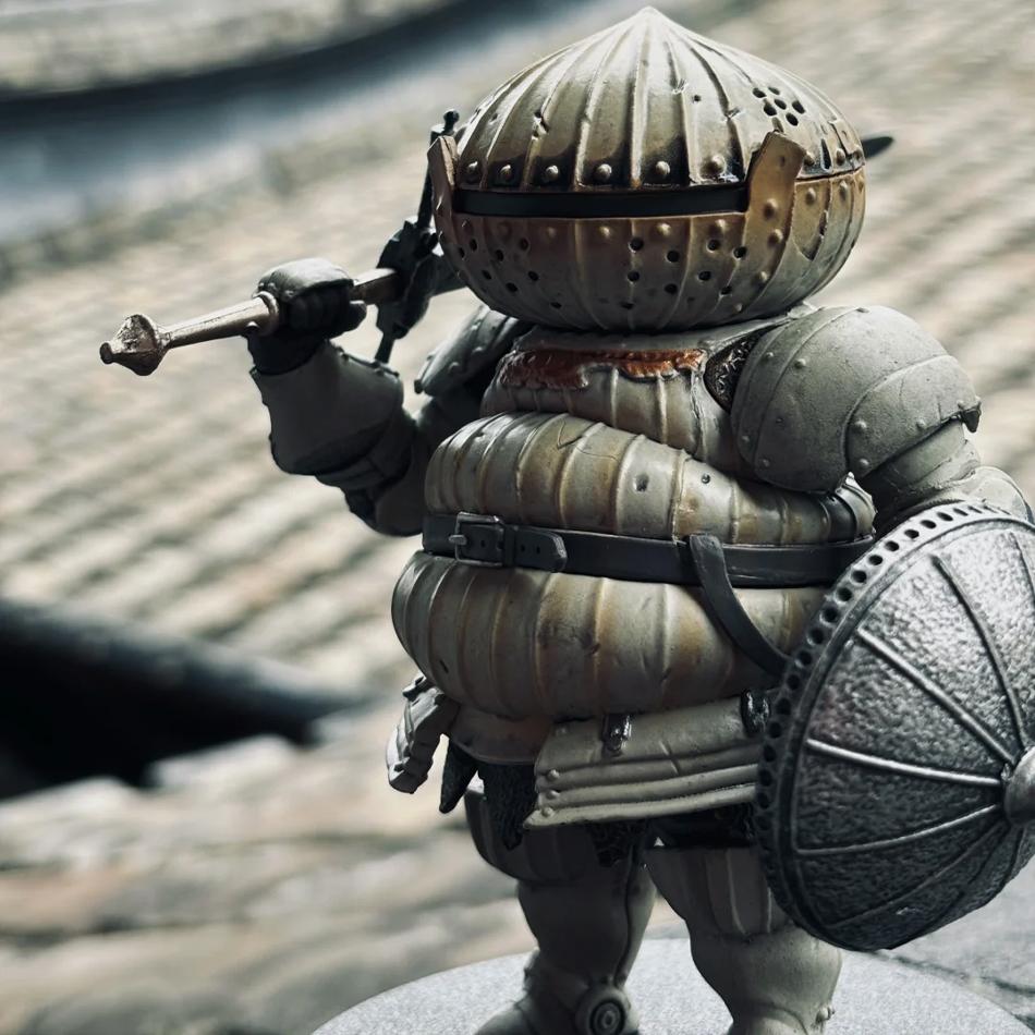 Siegmeyer Of Catarina Figure DARK SOULS Catalina Knight Siegmeyer Cartoon Game Q Version Model Decoration Birthday Gifts
